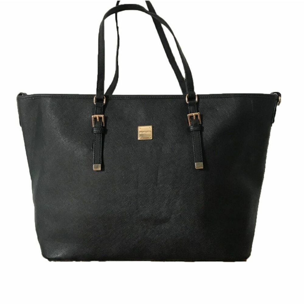 Sisley black large tote bag